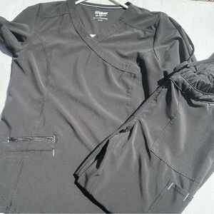 Scrubstar Performance Black Scrub Set